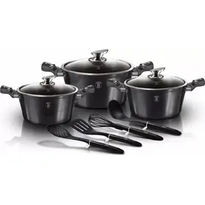 Cookware set berlinger haus BH-6919 Carbon Pro – pot and pan set