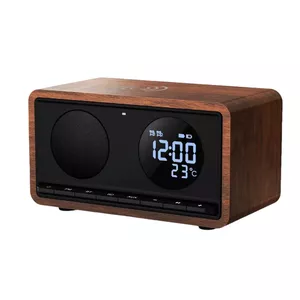 MANTA radio clock RDI912B Rimini Black with 12-inch display and 8GB storage