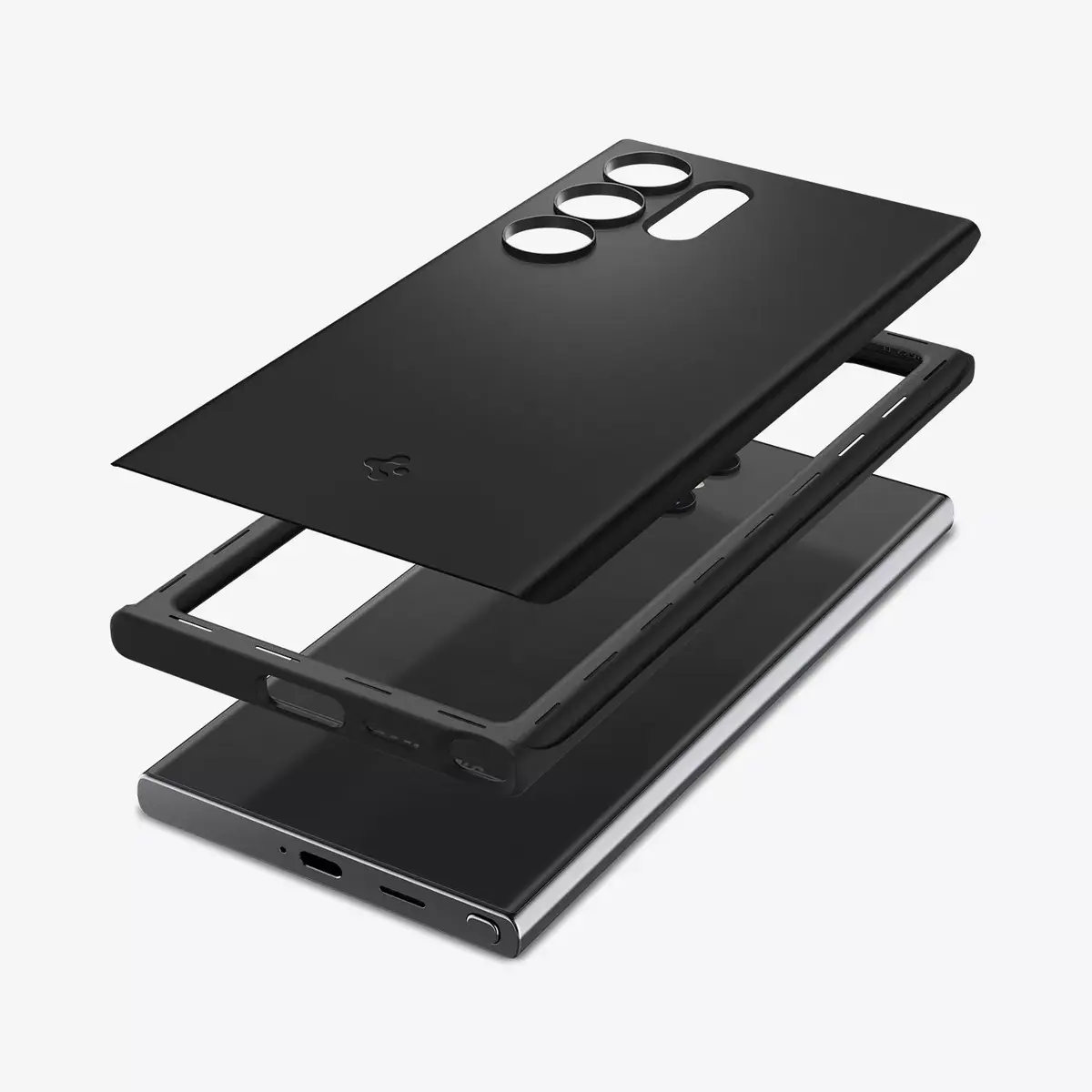 Spigen Thin Fit mobilā telefona vāks Samsung Galaxy S24 Ultra Photo 3