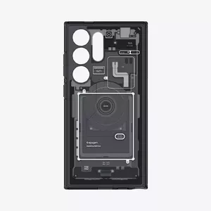 Чехол Spigen Ultra Hybrid Zero One для Samsung Galaxy S24 Ultra — пластиковый cover, подходит для 6.8" (17,3 см), чёрный