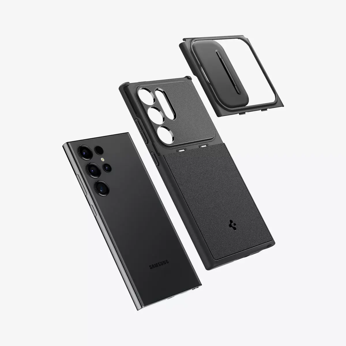 Spigen Optik Armor mobilā telefona maciņš Galaxy S24 Ultra Photo 4