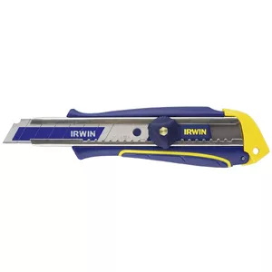 Utility Knife IRWIN 10507580 Blue Yellow Snap-off Blade 1.8 cm