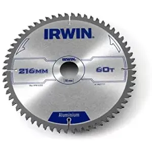 Циркулярный пильный диск Irwin 1907777 для алюминия 558 г
