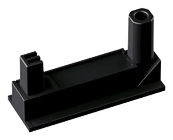 Bachmann Desk 2 līmējamas ligzdas melna