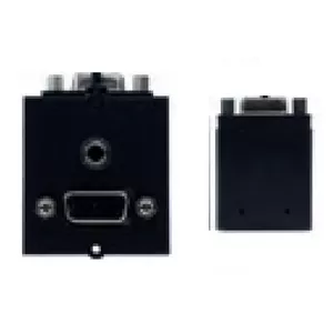 Socket-outlet VGA + RCA Bachmann 917.058 audio-visual connectivity