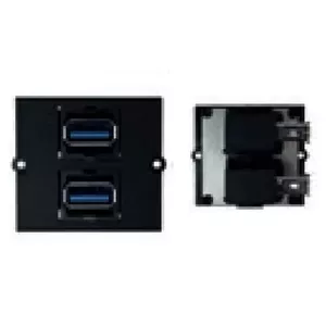 Socket Outlet Bachmann 917.059 2 x USB A Black