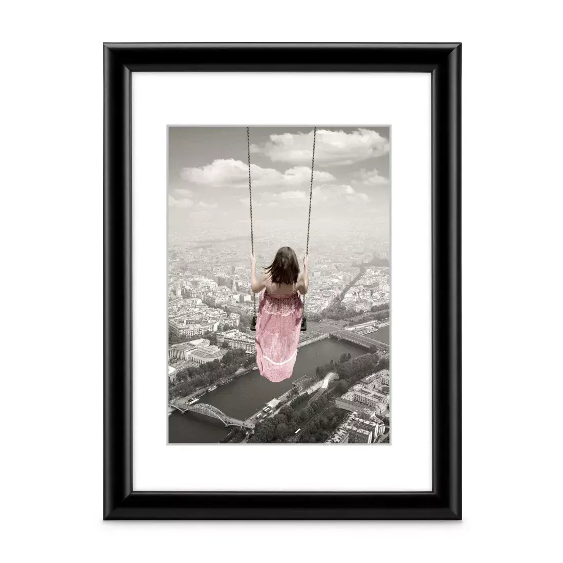 Vienkārša attēlu rāmī Hama Swing melns