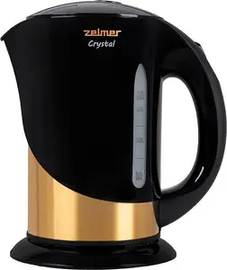 Кофеварка ZELMER ZCK7630G черно‑золотая, 1,5 л, 1000 Вт