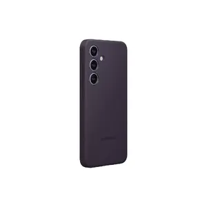 Vāks Samsung Galaxy S24 Silikona Gadījums Tumši Violets