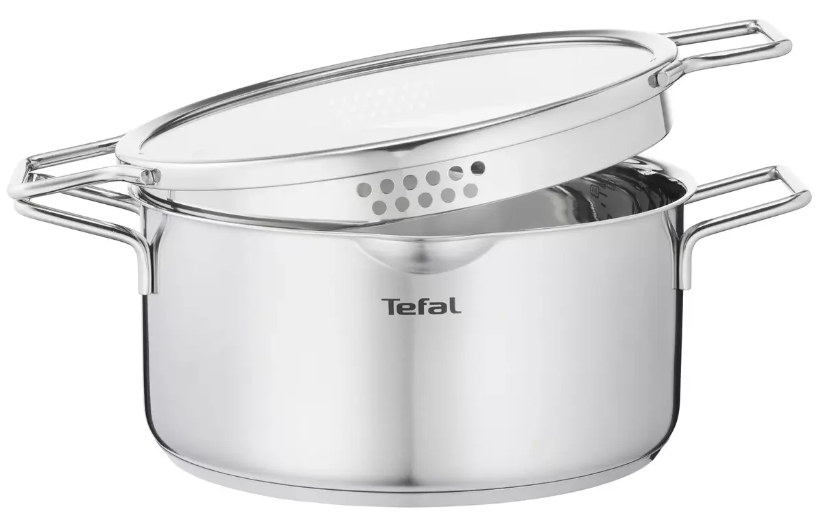 Tefal Nordica H852S3 3-Piece Saucepan Set Photo 4