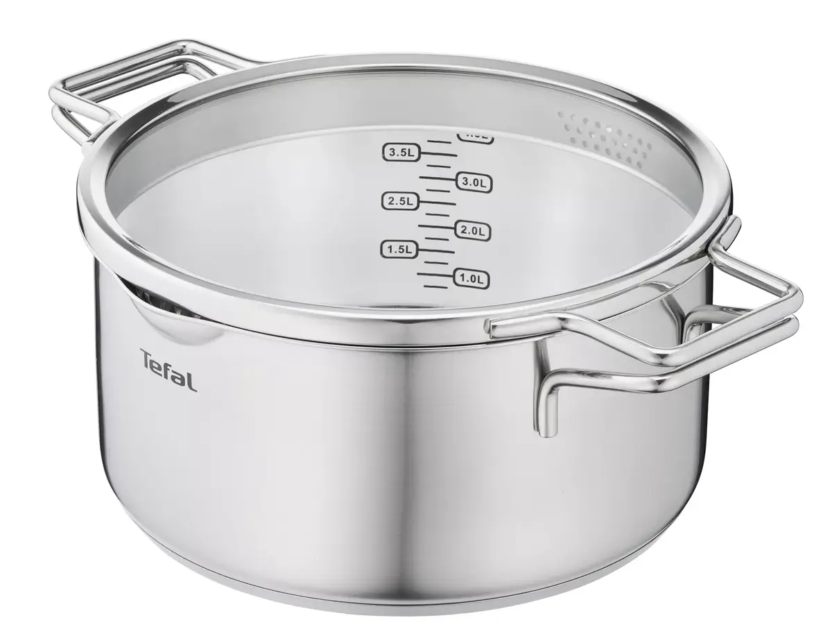 Tefal Nordica H852S3 3-Piece Saucepan Set Photo 6