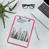 Папка для бумаг Leitz WOW A4 Металлическая Красная Photo 2