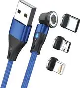 USB kabelis RealPower MagneticCharge3 2m USB