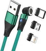 USB Kabeļi RealPower MagneticCharge3 1m USB