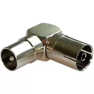 Antenas leņķa adapteris Renkforce RF-4201428 Metal — metāla regulējams savienotājs antenas pozicionēšanai