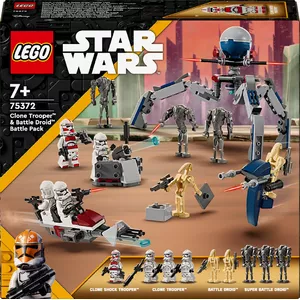 LEGO Star Wars Klonu bruņinieku un droidu kaujas komplekts 75372