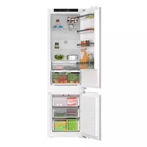 Built-in fridge-freezer Bosch Serie 4 KIN96VFD0 — 290 L total (215 L fridge / 75 L freezer), NoFrost, bottom freezer, reversible doors