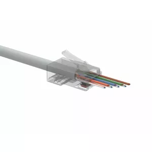 Коннектор RJ45 SOLARIX SXRJ45-5E-UTP-EASY CAT5E UTP, упаковка 100 шт