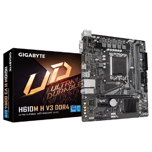 Материнская плата GIGABYTE H610M H V3, Intel H610, LGA 1700, Micro ATX