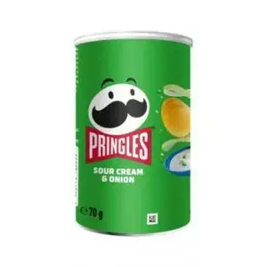 Potato chips Pringles Sour Cream & Onion 70 g bag