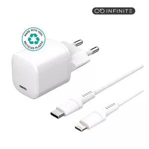 Mobilā ierīce lādētājs eSTUFF ES637500 12V USB Type-C 1.5m Balts