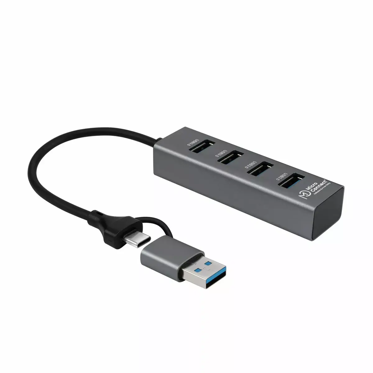 USB Hub MicroConnect USBHUB4-2IN1 Photo 2