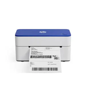 Etiķešu printeris HP HPKE100 tiešā termoprintēšana 203 x 203 DPI 127 mm/s vads USB balti‑zils