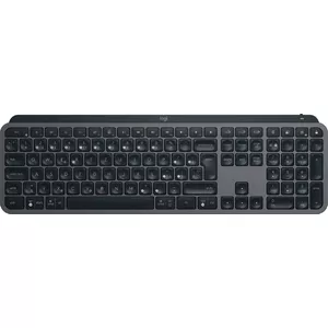 Клавиатура Logitech MX Keys S Универсальная RF Беспроводная Bluetooth QWERTZ Чехия Графит