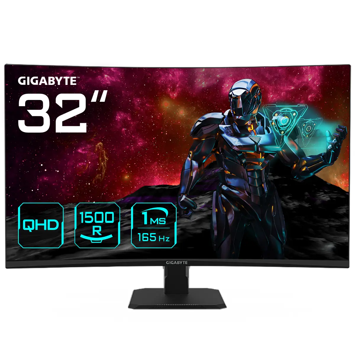 GIGABYTE GS32QC 31.5 collu izliekts