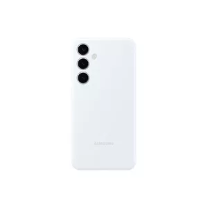 Силиконовый чехол Samsung Galaxy S24+ белый 17 см (6.7")