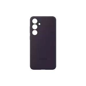Силиконовый чехол Samsung темно-фиолетовый для Galaxy S24+ 6.7"