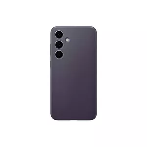Чехол Samsung Galaxy S24 Plus Фиолетовый Веганская Кожа