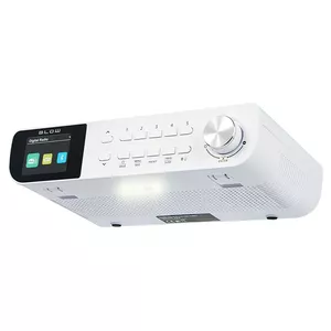 BLOW portable FM/DAB+ kitchen radio RK1 — white, portable tabletop radio with FM and DAB+ reception