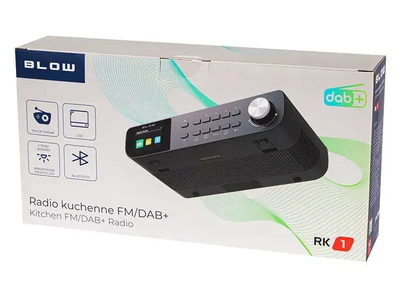 Portable FM/DAB+ radio BLOW RK1 Photo 4