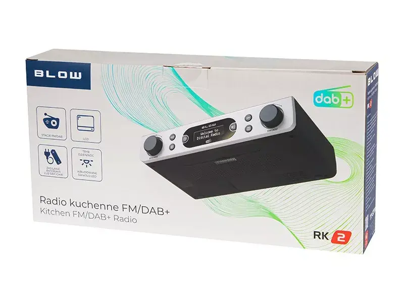Portable FM/DAB+ radio BLOW RK2 Photo 4