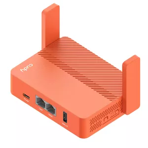 Cudy AC1200 bezvadu rūteris Ātrais Ethernet Oranžs