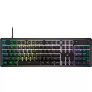 Corsair K55 CORE RGB tastatūra USB QWERTY Amerikāņu angļu valoda Melns