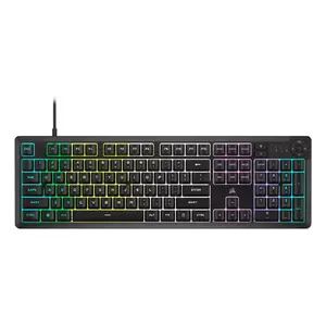 Corsair K55 CORE RGB Keyboard Gaming USB QWERTY US Black Mechanical 110 Keys