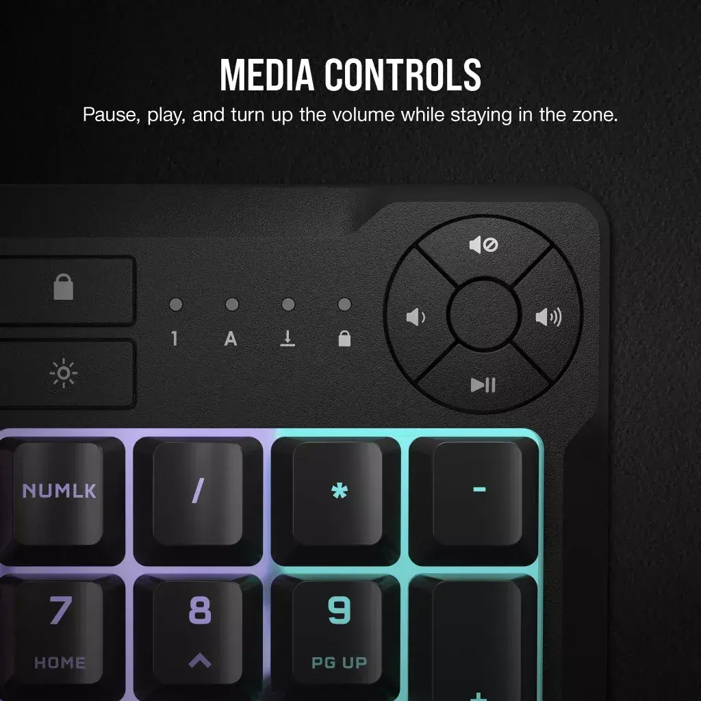 Клавиатура Corsair K55 CORE RGB Photo 2