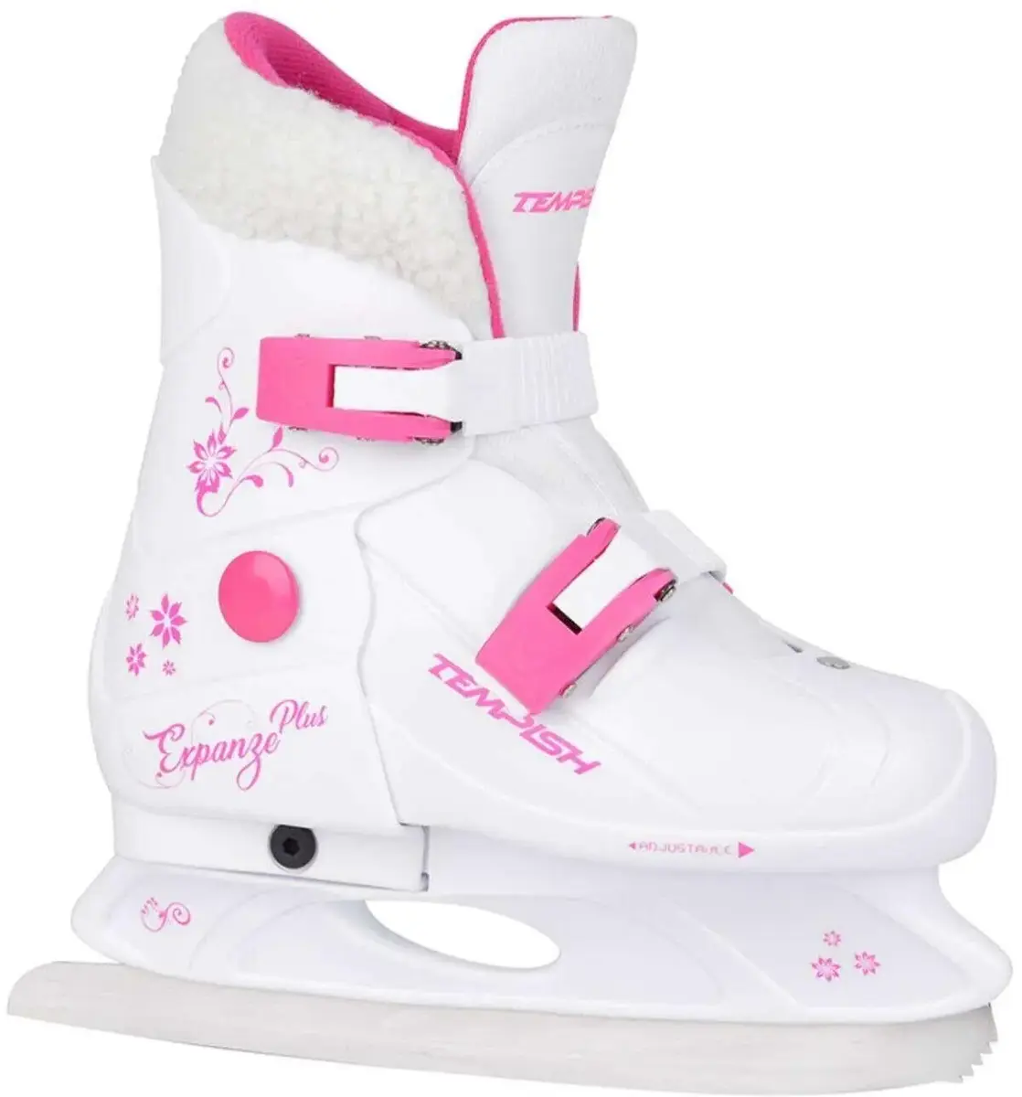 Коньки TEMPISH FUR EXPANZE PLUS GIRL с регулируемой высотой, размер 29–32, поддерживающий ботинок, стандартное крепление лезвия Photo 3