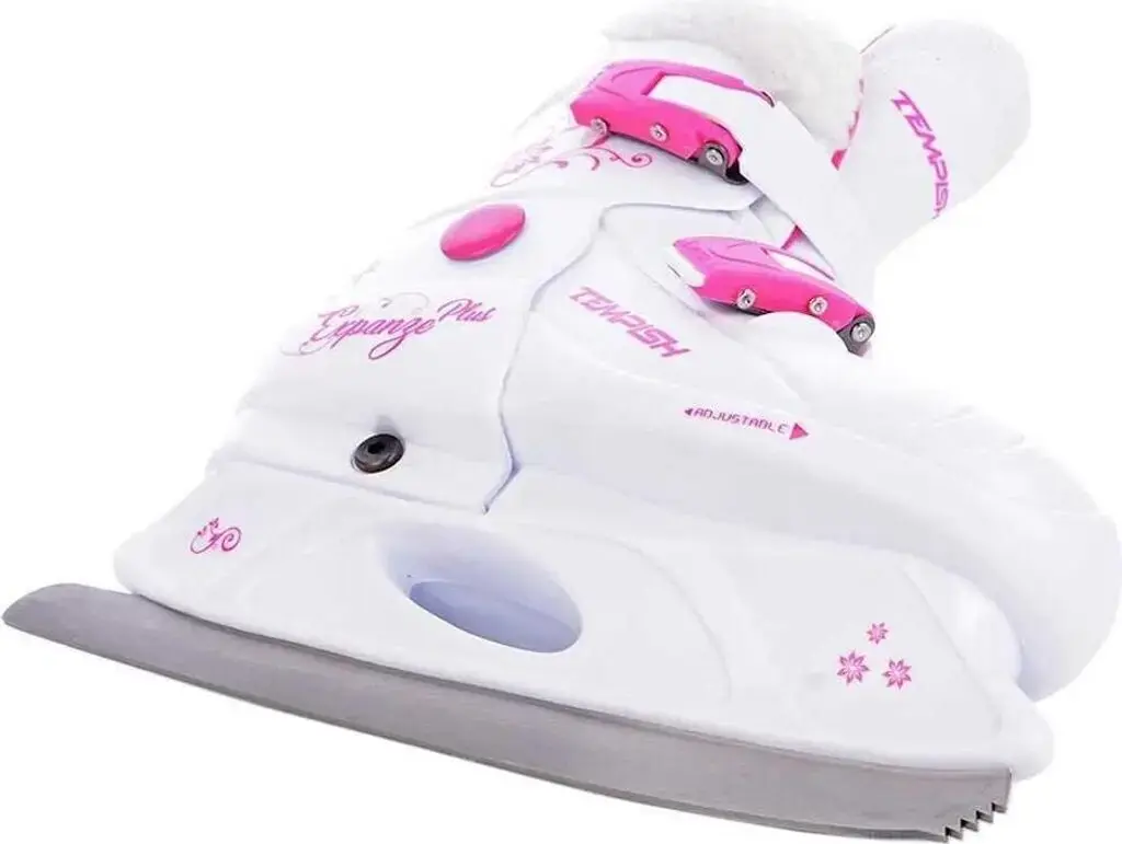 Коньки TEMPISH FUR EXPANZE PLUS GIRL с регулируемой высотой, размер 29–32, поддерживающий ботинок, стандартное крепление лезвия Photo 4