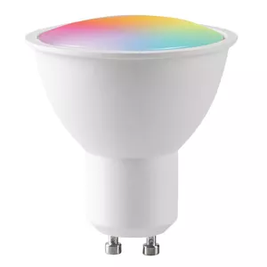 LED spuldze BESK 6W GU10 3000K Wi‑Fi RGB Tuya — GU10 spot 6W 3000K