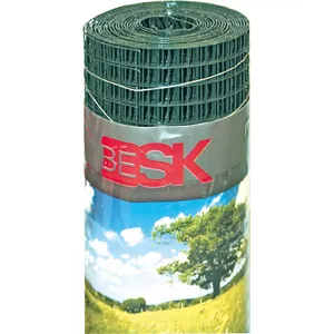 Сварная проволочная сетка BESK 9023600 с ПВХ-покрытием 0,5 м x 5 м, стальная секционная сетка