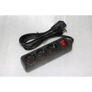 Удлинитель BESK 9037133 — 3 розетки, 3 м, 3G×1.5 мм