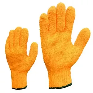 Набор рабочих перчаток SG Cross Gloves Knitted Set 10 с резиновым покрытием — вязаная конструкция, резиновый захват, размер 10