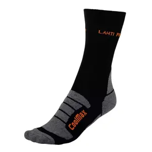 Носки lahti pro CoolMax размер 39-42, 1 пара — дышащие влаговыводящие рабочие носки
