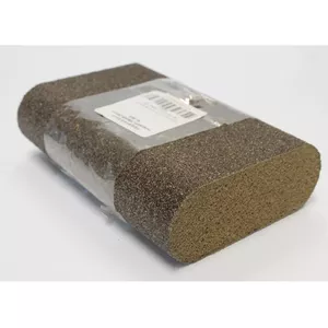 Hand sanding block BESK 060 Round 98×69×26 mm — tool for curved surfaces