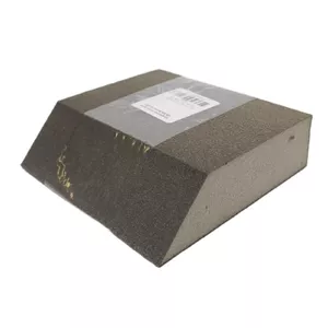 Handheld sanding block BESK 98×86×26 mm, grit P150, manual abrasive tool