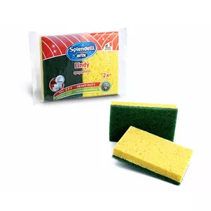Household scrubbing sponges Splendelli Lindy pack of 2 — standard size, cleaning sponge set