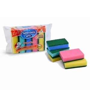 Cleaning sponge Splendelli Model 14, pack of 5 – multi-purpose household sponges